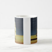 Pose de poussin de Yoga - Mug (Centre)