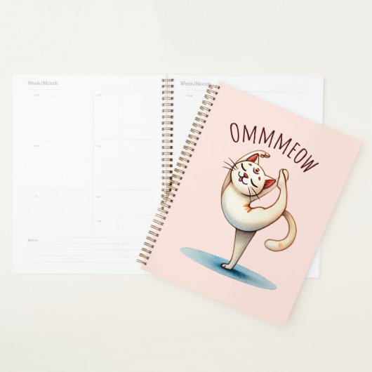 Pose de Yoga de chat - Meow (Devant avec enveloppe)