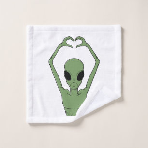 Pose du cœur extraterrestre