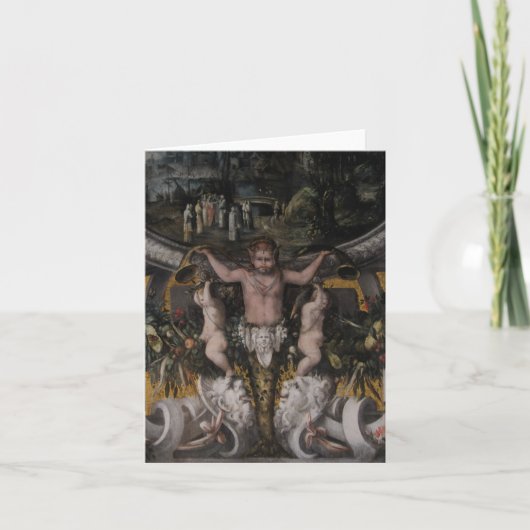 Pose gothique ~ Carte de voeux et de notes (Devant)