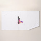 Pose ne le sue pas gym yoga serviette d'entraîneme (Serviette de bain)