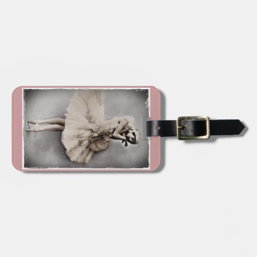 Posed en Pointe Bagagelabel (Voorkant horizontaal)