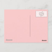Posed en Pointe Briefkaart (Achterkant)