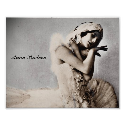 Posed en Pointe Foto Afdruk (Voorkant)