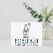 Poseidon Briefkaart (Staand voorkant)