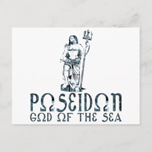 Poseidon Briefkaart