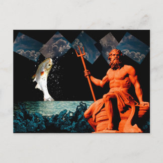 Poseidon Briefkaart