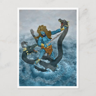 Poseidon Briefkaart