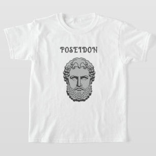 Poseidon, God van het Zee, T-shirt