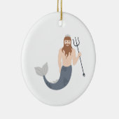 Poseidon Keramisch Ornament (Rechts)