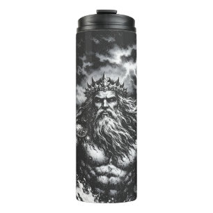 Poseidon — Lord of the Deep door BurnsInHell Thermosbeker