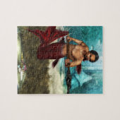 Poseidon Merman Legpuzzel (Horizontaal)