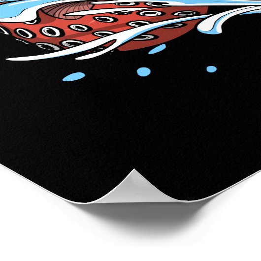 Poseidon Trident Poster (Hoek)