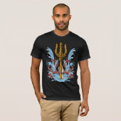 Poseidon Trident T-shirt (Voorkant volledig)
