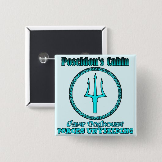 Poseidon's Cabin Button (Voorkant /achterkant)