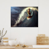 Poseidon's Chariot Poster (Keuken)