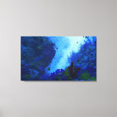 Poseidon's speelplaats canvas afdruk (Voorkant)