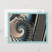 Poseidon's troon briefkaart (Voorkant / Achterkant)