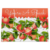 Poser Fruit Floral Botanique Grand Sac Cadeau (Devant)