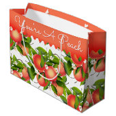 Poser Fruit Floral Botanique Grand Sac Cadeau (Dos Angle)