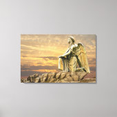 poser la toile enveloppée d'ange (Recto)