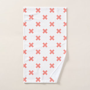 Poser les points de croix sur blanc
