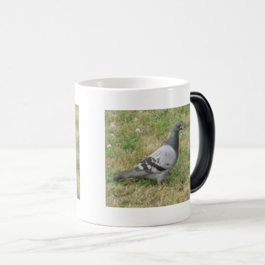 Poser Pigeon Morpher Mug (Devant droit)