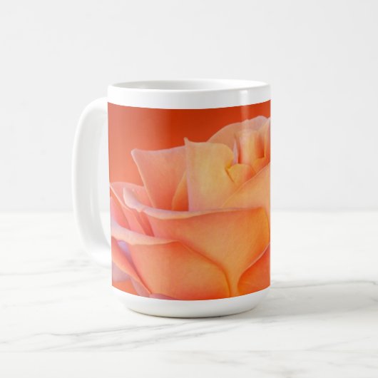 Poser Rose Conception Café Mug (Devant gauche)