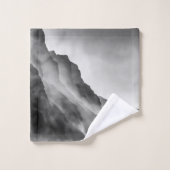 Poser sur les rochers (Gant de toilette)