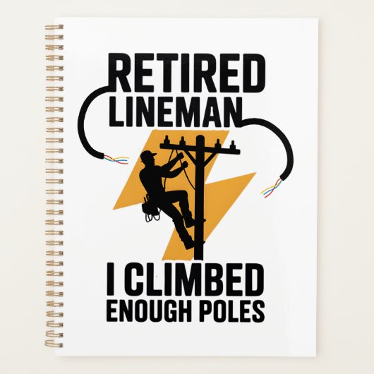Poseur de lignes électrique Conception d'éclair en (Devant)