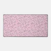 Poseurs de perles rose-blanc sur velours rose (Recto)