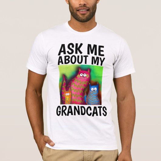 POSEZ-MOI DES QUESTIONS SUR MES T-shirts GRANDCATS (Devant)