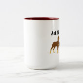 Posez-moi la question sur mon Doberman Coffee Mug (Centre)