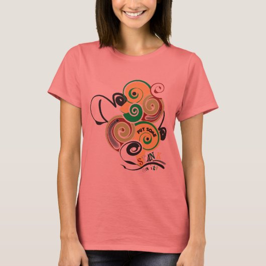 Posez Un Peu De Pointe Sur Le T-shirt (Devant)