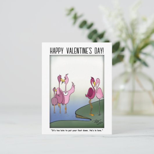 Posez votre carte postale (Debout devant)