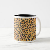 Posh Boss Leopard Imprimé Coffee Mug (Devant droit)