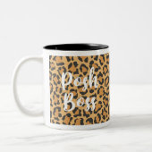 Posh Boss Leopard Imprimé Coffee Mug (Gauche)