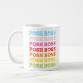 Posh Boss Star Studios Rainbow Coffee Mug (Gauche)