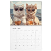 Posh Cat Kalender 2027 Kat (Jan 2027)