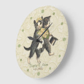 Posh Cats Wedding Ivory Grote Klok (Hoek)