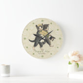 Posh Cats Wedding Ivory Grote Klok (Huis)