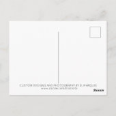 POSH CHIQUE COLLECTIE #1 (BLAUWGROEN) Briefkaart (Achterkant)