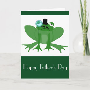 Posh Frog-Vaderdag Kaart