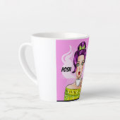 Posh Fuel Latte Mug - Poshmark Mug (Angle gauche)