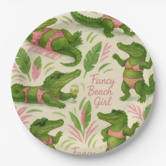 Posh Gator Platen Papieren Bordje