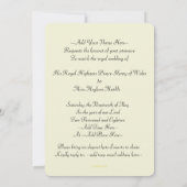 Posh Harry en Meghan koninklijke huwelijksuitnodig Kaart (Achterkant)