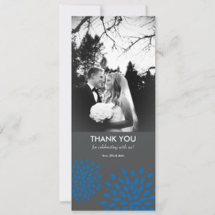 Posh Petals   Cerulean   Carte de remerciements ph