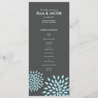 Posh Petals | Twilight | Programme de cérémonie