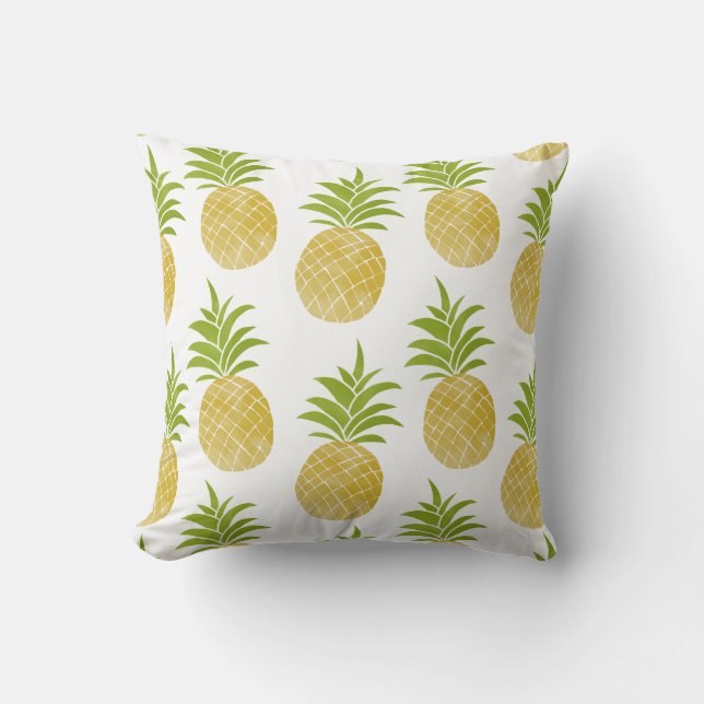 Posh Pineapple Pillow Buitenkussen (Voorkant)