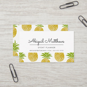 Posh Pineapple Visitekaartje